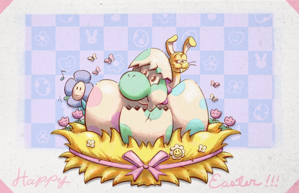 #HappyEaster !
#YOSHI #nintendo #SuperMario