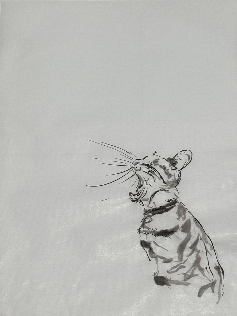 jazzkiyu's tweet photo. #水墨画
#Inkpainting
#Pinturaentinta
#Peintureàlencre
#수묵화 https://t.co/N2iB5AiarL