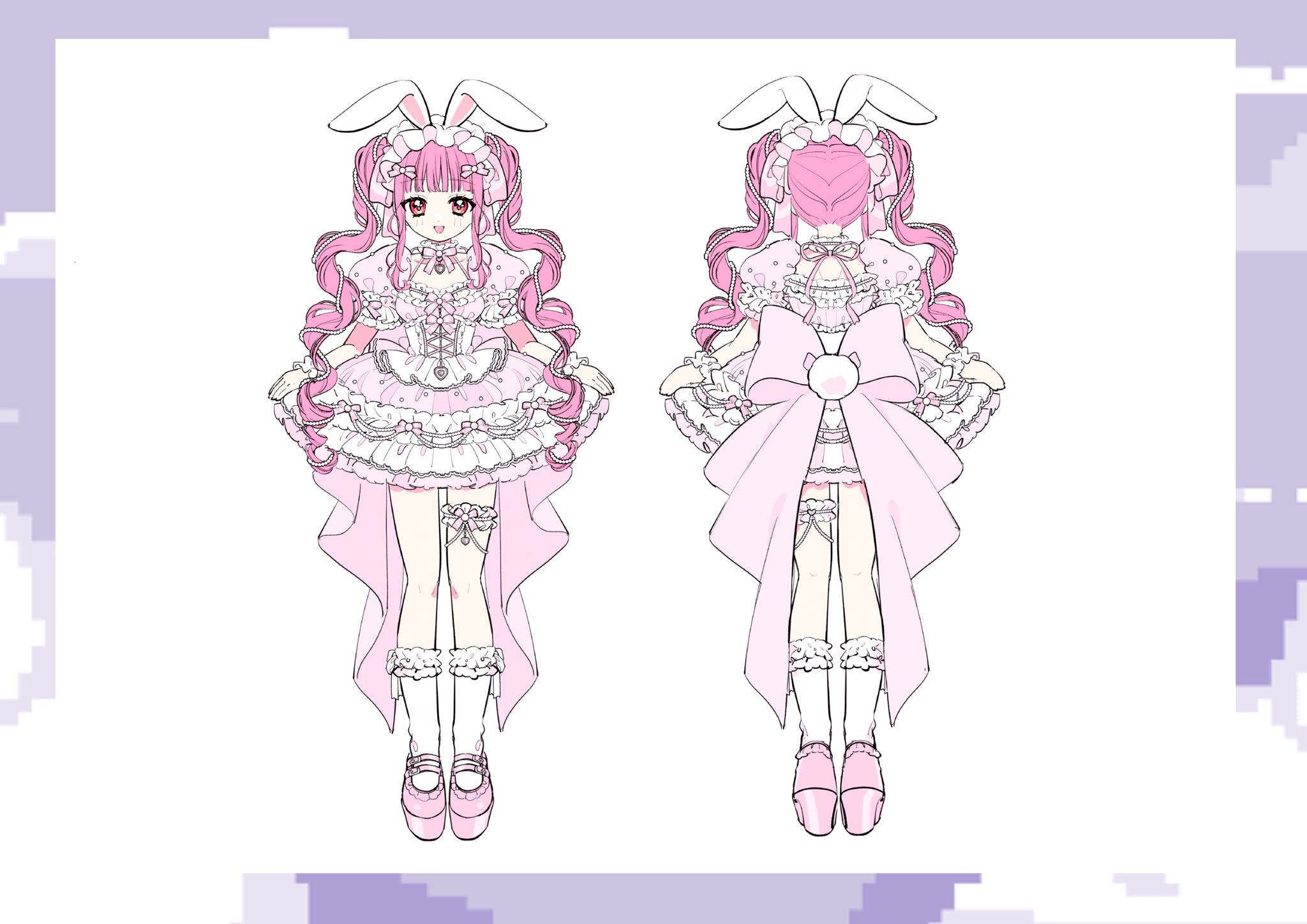 うさ田 もち子🐰🎀@Live2D準備中 (@usd_mochiko) / X