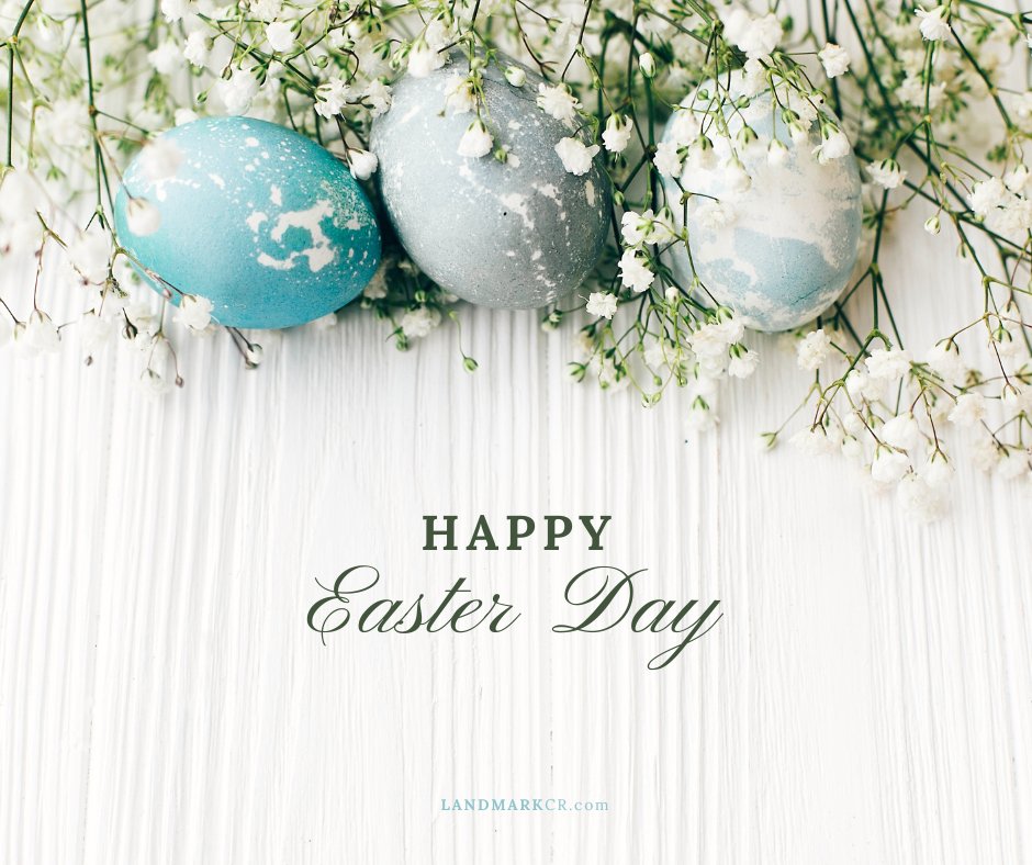 LandmarkCommer1's tweet photo. Wishing everyone a wonderful Easter celebration. May your day be filled with cherished moments alongside family and friends.

#Easter2025 #EasterJoy #FamilyTime #SpringVibes #CelebrateTogether https://t.co/oGTzRFEOzB