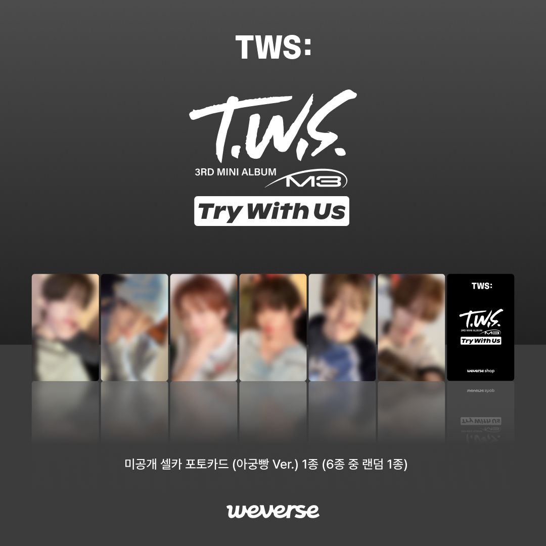 Weverse_LIVE] TWS Comeback Showcase 'TRY WITH US' Watch TWS