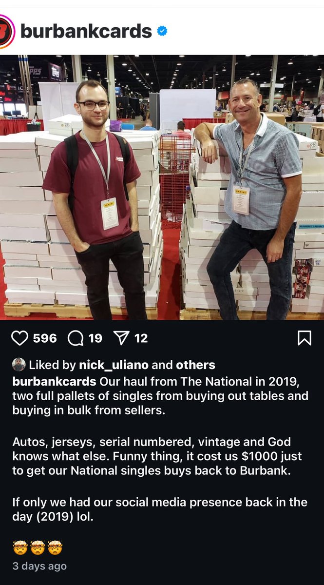 Seems like just yesterday we made this deal ⁦<a href="/BurbankCards/">Burbank Sportscards</a>⁩ !!