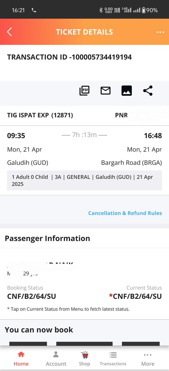 iamaknaik's tweet photo. Booked my ticket and now the train is cancelled! I have an urgent journey and there’s no other train available on the same date. This is extremely frustrating. Please arrange an alternative train ASAP! @RailMinIndia @IRCTCofficial #TrainCancelled #Help https://t.co/lfqjGUGX0j