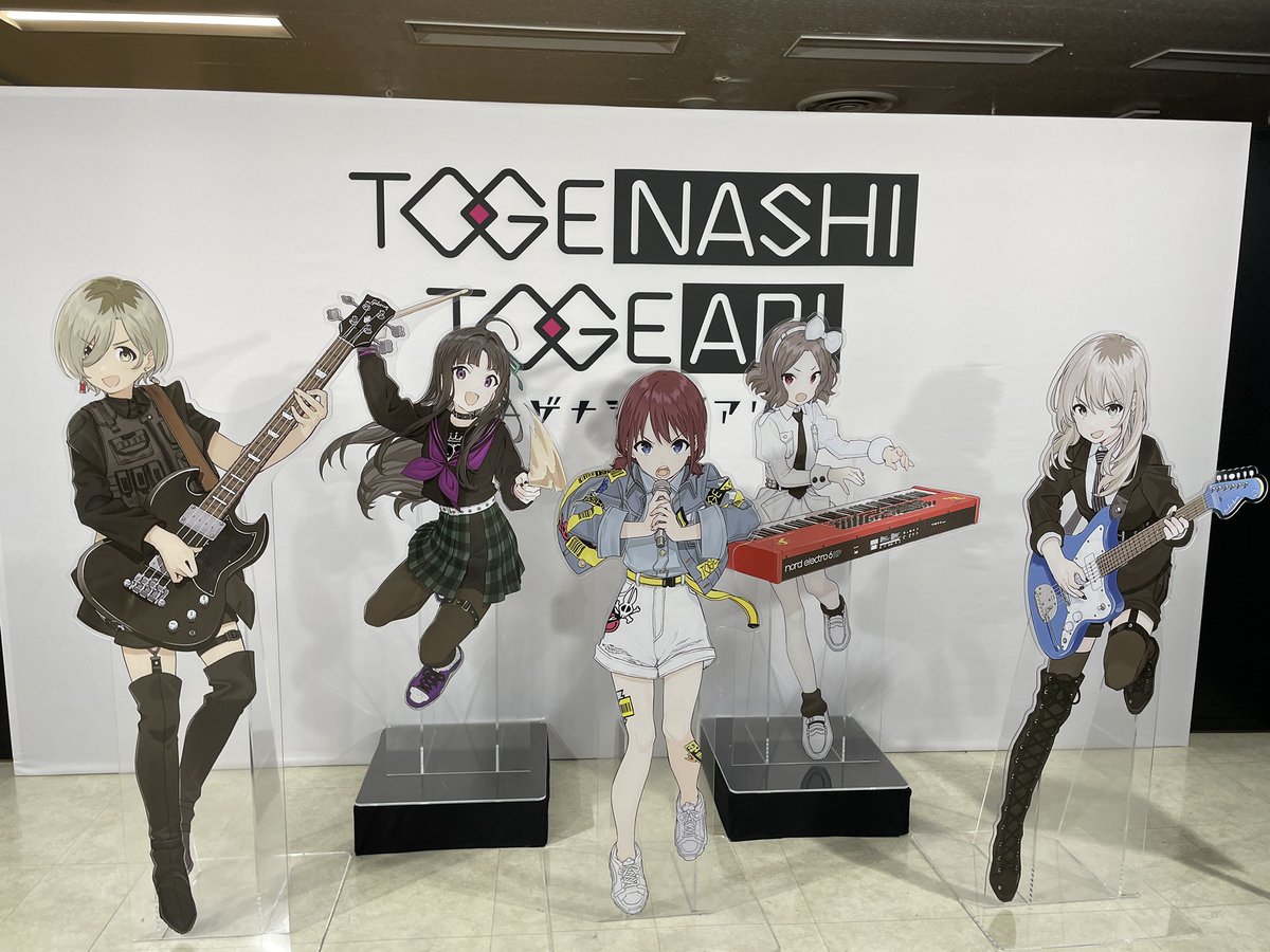 ixia_ruby's tweet image. 最終日、やっと着けてよかった！智ちゃんかわいい
 #ガルクラ展