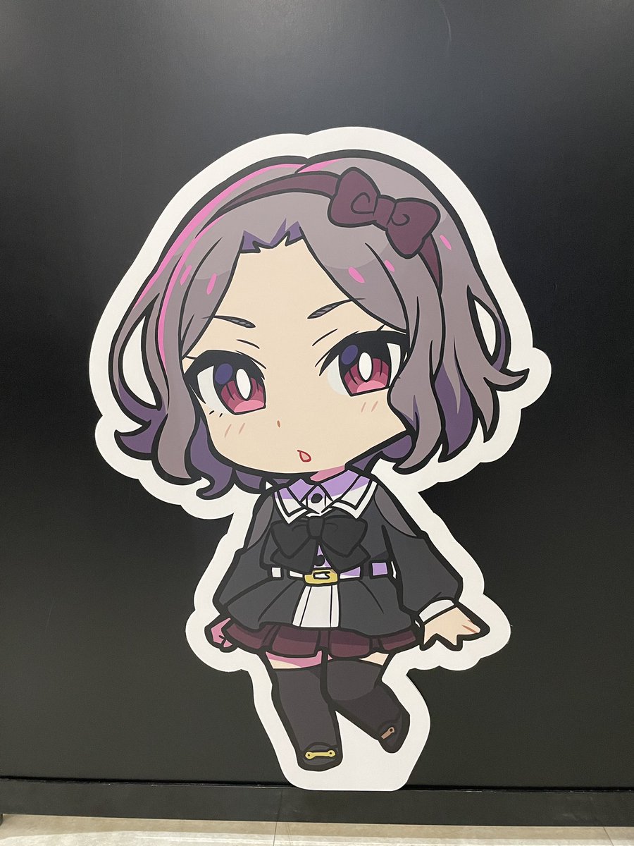 ixia_ruby's tweet image. 最終日、やっと着けてよかった！智ちゃんかわいい
 #ガルクラ展