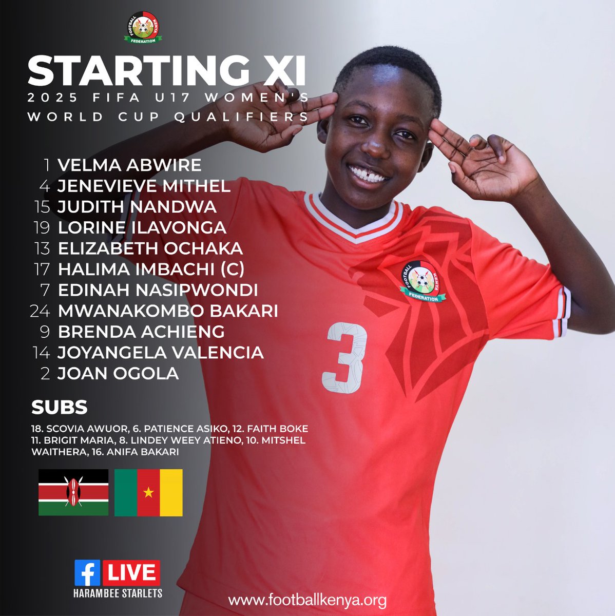 StarletsKE's tweet photo. How we line up!
#GoJuniorStarlets #JuniorStarlets https://t.co/qSdShEwfr6