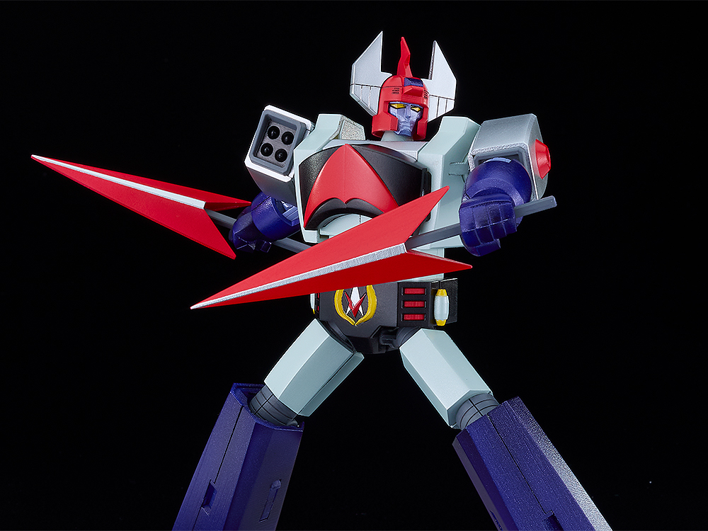 【#メカスマ 予約受付情報】

『惑星ロボ #ダンガードA』より

#MODEROID ダンガードA 登場🌠

差し換えにより、
飛行形態サテライザーへ変形可能。

パルサーカノン発射および
コズモアロー・ダブルシャフト装備状態を
再現可能です。

▶️ goodsmile.link/zagtm7 
📅予約締切：5/28

#danguard