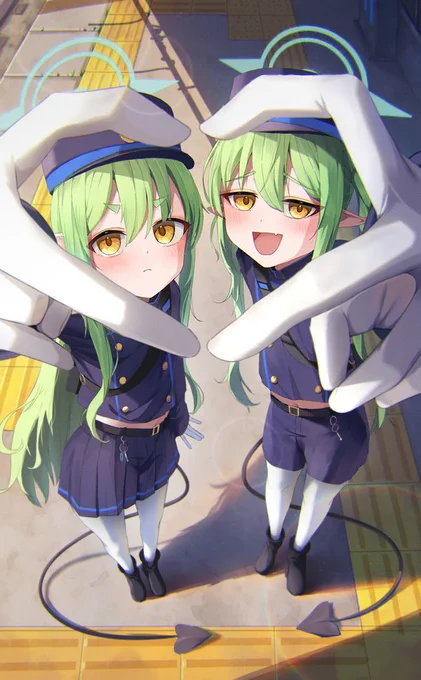 シュポガキ実装 #シュポガキ #ブルアカ