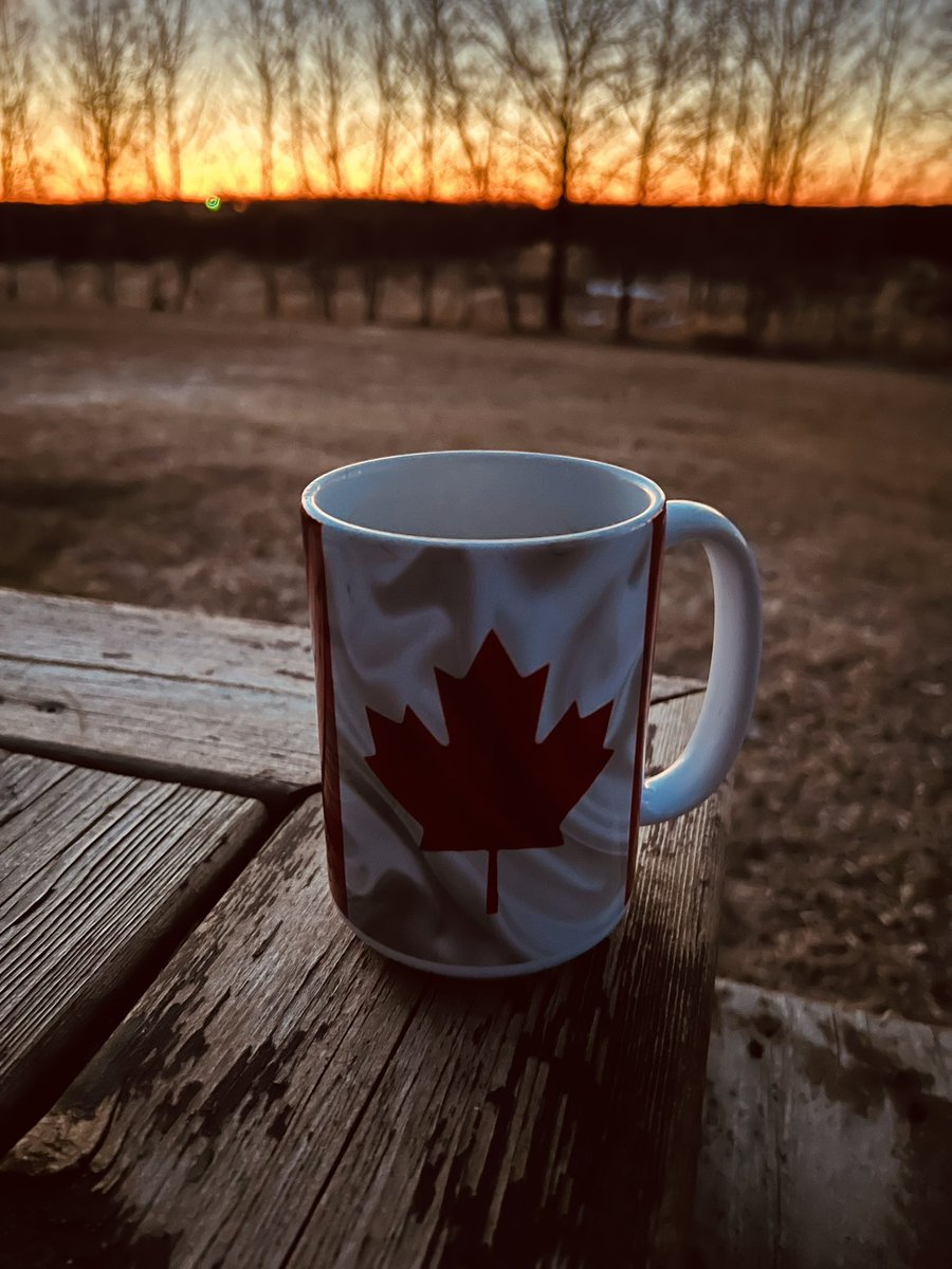 LichTamara's tweet photo. There are perks to waking up far too early such as sipping on a warm Americano in my favorite Canadian mug watching the Easter Sunday sunrise.  

Wishing you a blessed day! https://t.co/UvpDFDRMOc