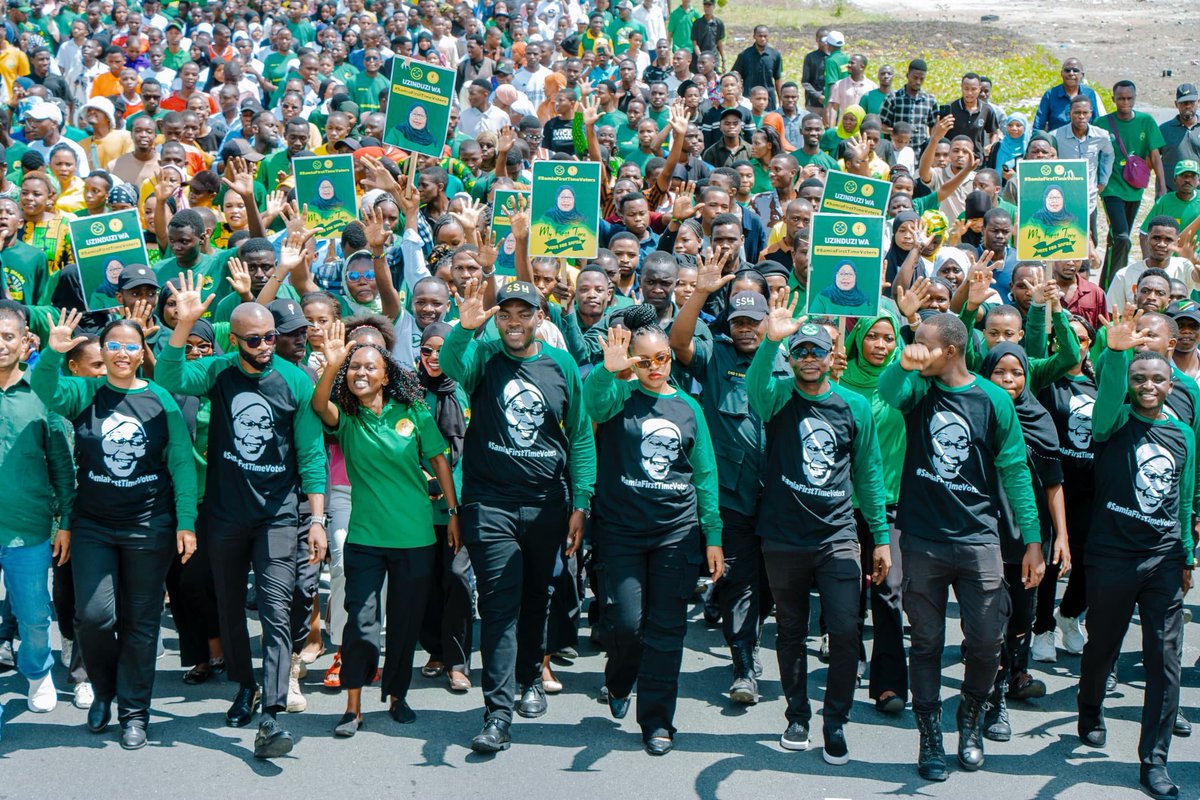 semboj's tweet image. Vijana wa ccm tuna utaka uchaguzi ata leo