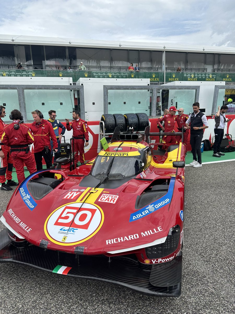 Will be interesting to see what this gang can do from the back today #FIAWEC #6HImola