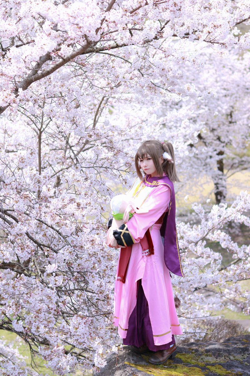 sakuya_0801's tweet photo. ⚠️コスプレ⚠️cos
うたわれるもの 偽りの仮面
✨️

🌸 🌸 🌸 🌸

✨️
ネコネ 咲夜
photo📸
1、2枚目 @setsunaaa0731 
3枚目 @nanasizm 
 #会津村 https://t.co/dnh3fxbY9C