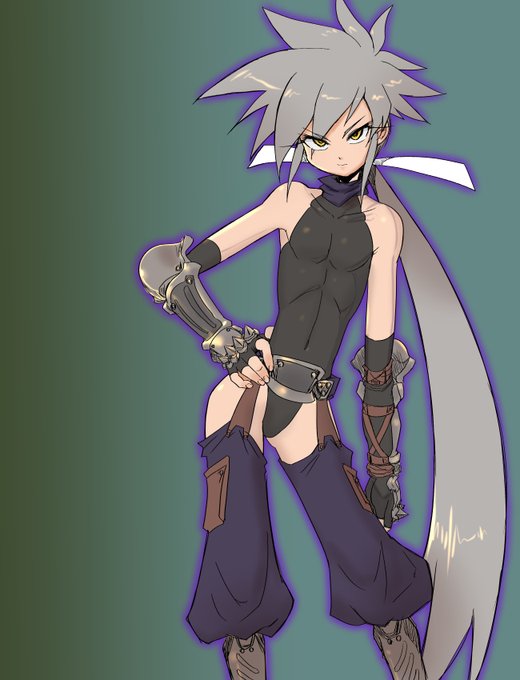 嵬(カイ)の宸影(しんえい)、その名も漠夜(びゃくや)。 