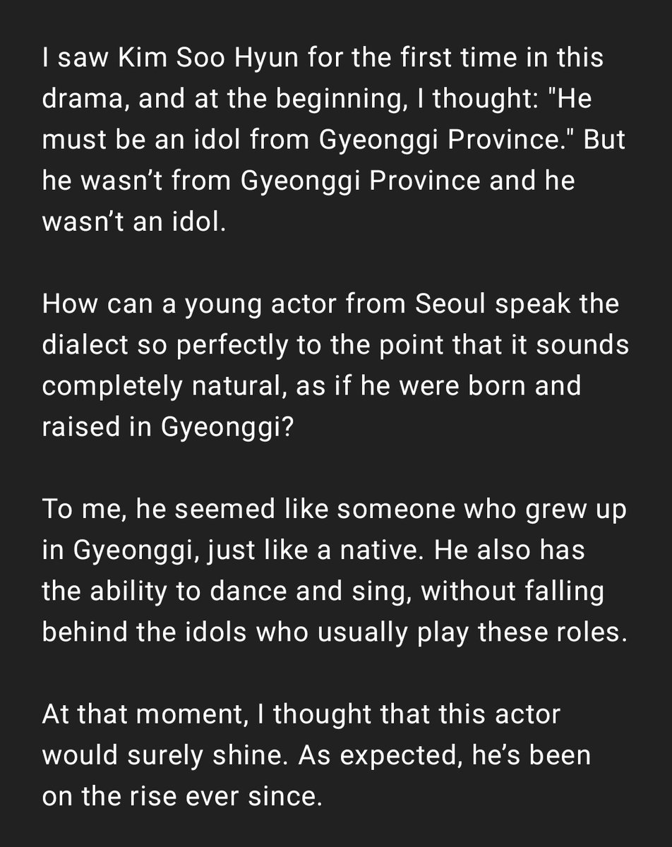Kakim216's tweet photo. This is a translation of a Korean person's comment on a dreaming OST video from 1 year on YouTube it made me cry so hard ʕ⁠´⁠•⁠ ⁠ᴥ⁠•̥⁠`⁠ʔ

#KimSoohyun THE CALM WE MISSED 
#SoohyunStillnessHeals https://t.co/iGU1olRtoE