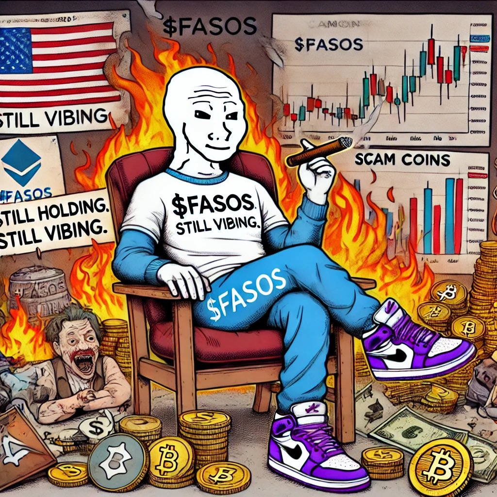 IOM_ordinaryman's tweet photo. Still holding. Still vibing.  
Charts are burning...rugs are falling.  

But $FASOS?  He’s just chilling.

This is not just a meme.  
It’s the fireproof movement.

https://t.co/QGQYNZAVGn  
#FASOS #Solana #AntiRug #CryptoMeme #StillVibing https://t.co/Aes67XziyJ