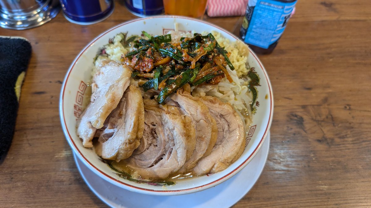ramentoka's tweet photo. 2024年7月20日
福島県いわき市
ガッツリラーメンいち豚いわき店 https://t.co/8R4NIqYuCX