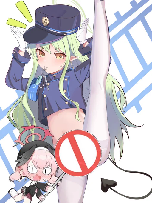 シュポガキ実装記念~~(再掲)#ブルアカ #ブルーアーカイブ 