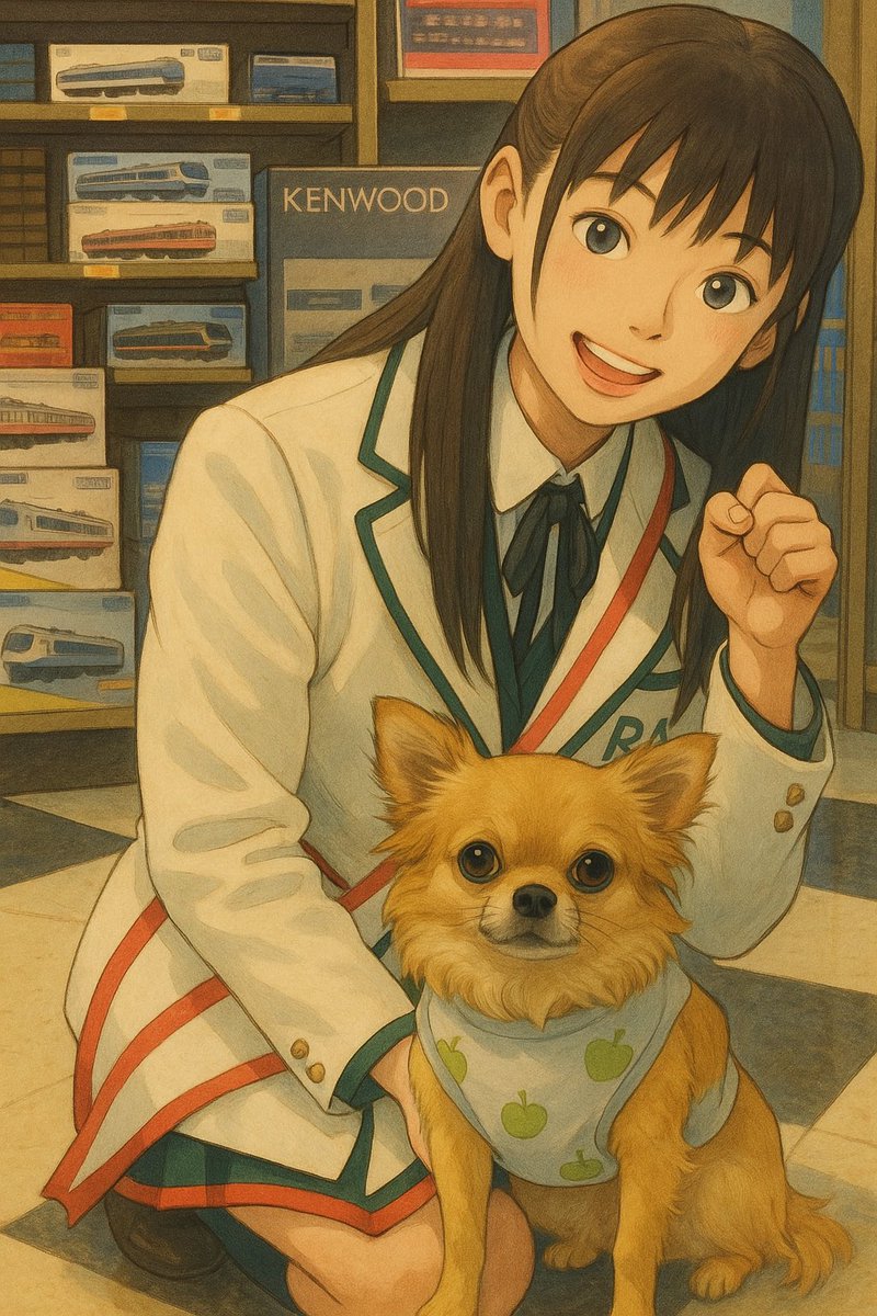 Maruru4433's tweet photo. むぎちゃんと
ゆいちゃんの思い出🐶💖
可愛い💕
#ほくりくアイドル部 
卒業しちゃったけど
ずっと大好きな推しメンゆいちゃん
#牛坂友彩 https://t.co/5wPSvagH3I