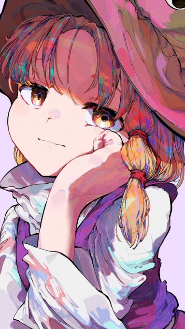 再掲諏訪子 #イラスト #東方Project 
