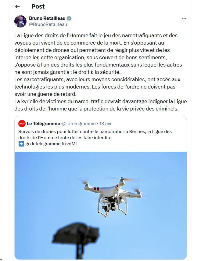 LDH France (@ldh_fr) on Twitter photo La #LDH répond aux attaques de M. <a href="/BrunoRetailleau/">Bruno Retailleau</a>, sur #Mastodon et #Bluesky.
bsky.app/profile/ldh.fr… La #LDH répond aux attaques de M. <a href="/BrunoRetailleau/">Bruno Retailleau</a>, sur #Mastodon et #Bluesky.
bsky.app/profile/ldh.fr…