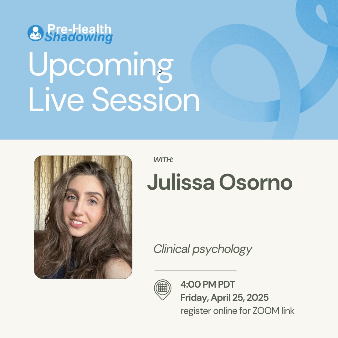 Pre-Health Shadowing tweet media