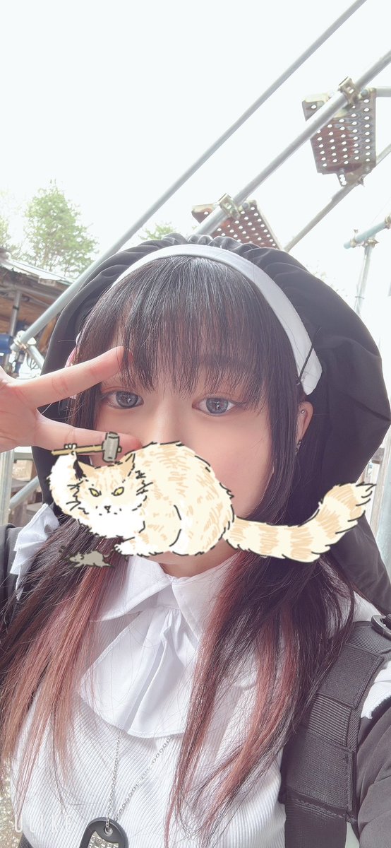 Coujyotyo's tweet image. ぽんこつ工場長ですぅ、シスターとセーラー服で参戦
今回は痛かった、めちゃんこ痛かった
おろしたてショットガンも使えてうれしみした
CATが恋しかったです。
お疲れ様でした(*^^*)
 #アサルトフロント
 #恥外法権