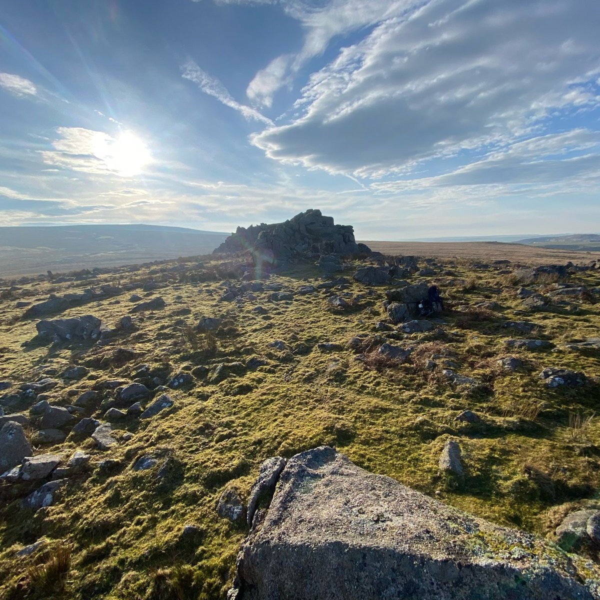 DartmoorNT's tweet photo. Here's a beautiful #SpringMorning on Great Trowlesworthy Tor for the bank holiday today.
It it likely to be busy around #Dartmoor today so please be considerate to the landscape, nature and other visitors, thanks.
📷 Thanks to Richard D for the gorgeous photo https://t.co/gvro4ahQc7