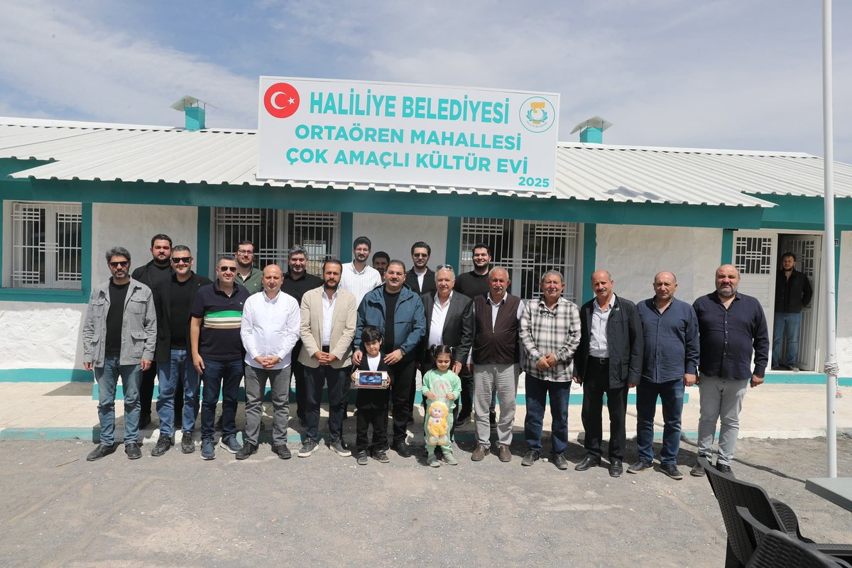 Girişimlerimiz sonucunda Başkanımız <a href="/mcanpolatnet/">Mehmet CANPOLAT 🇹🇷</a> ve <a href="/haliliye_bld/">Haliliye Belediyesi 🇹🇷</a> başkanlığımızın destekleri ile Ortaören Köyümüze kazandırdığımız çok amaçlı kültür evimiz köy sakinlerimize  hayırlı olsun.