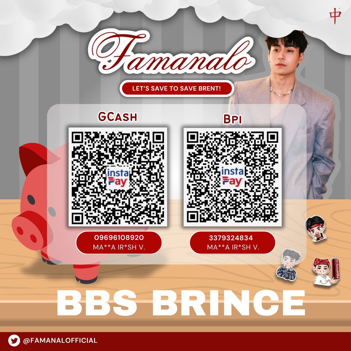 FAMANALOFFICIAL's tweet photo. Hi FaMANALO! It’s time to show that we stand united as one family. Let’s come together to help save BRINCE—I know we’ve got this!

You can send your help through our FaMANALO donation drive. Any amount is truly appreciated.

You may also vote thru MAYA.

🗳️ Here's how:
1. Download Maya and sign up for free.
2. Cash in before voting.
3. Tap the PBB icon on the Maya app.
4. Vote for the DUO you want to save.
5. Select amount and confirm your vote.

BBS BRINCE
#BrentManalo
#PBBCollab3rdNomiDuos
