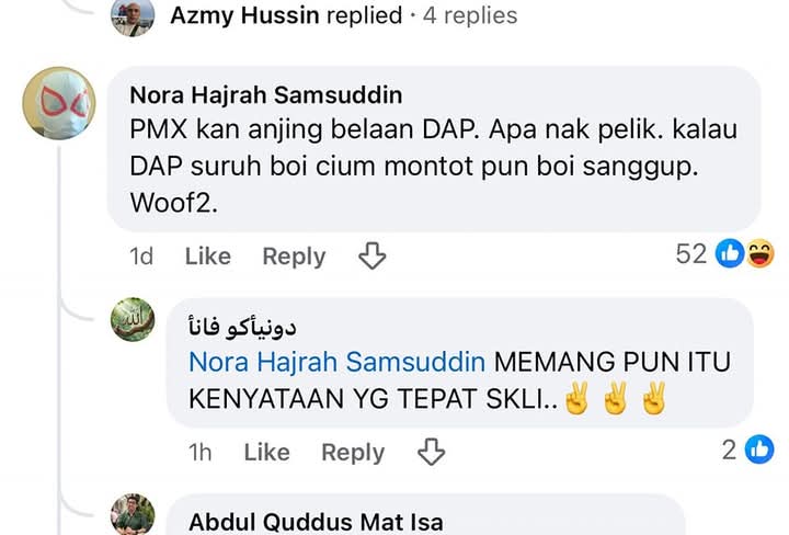 apanakdikato's tweet photo. Apa nak heran, skrg fitnah dah boleh masuk syurga

Lepas tu lg 1-2 tahun boleh dah kawen dgn walid.😌 https://t.co/GRjRn3URCR