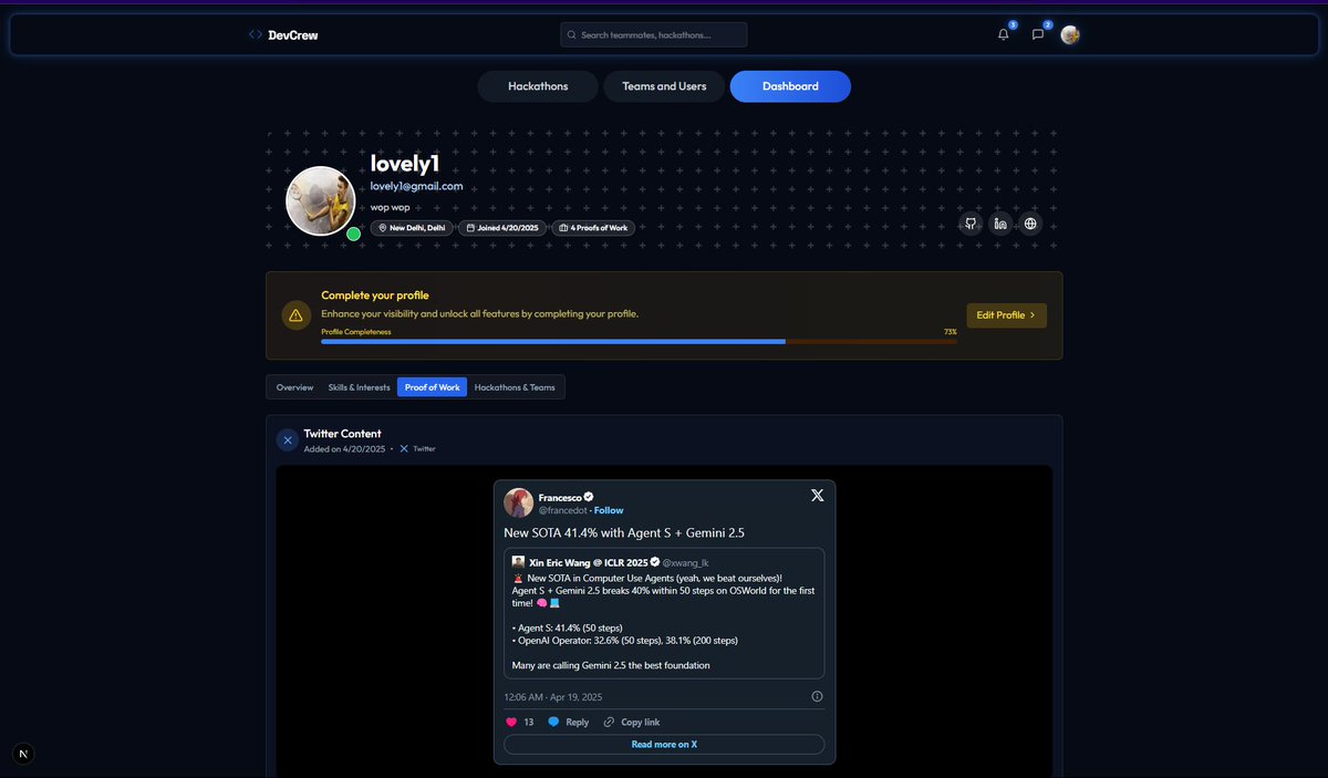 JanaUtsav's tweet image. took me an insane time to build this MVP, and the bounty deadline is tomorrow 🥶