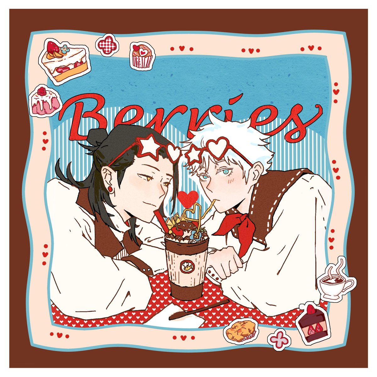 baililiwan's tweet image. #夏五 
一日店长AU