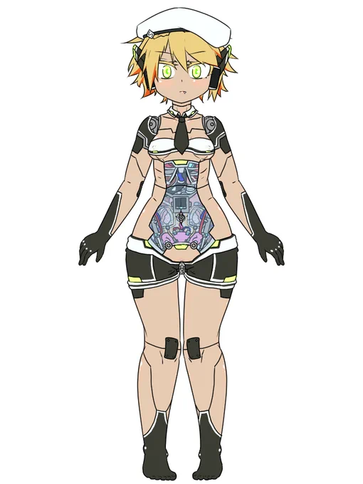 3/4元人間だけど… #ロボ娘なんでも投稿祭