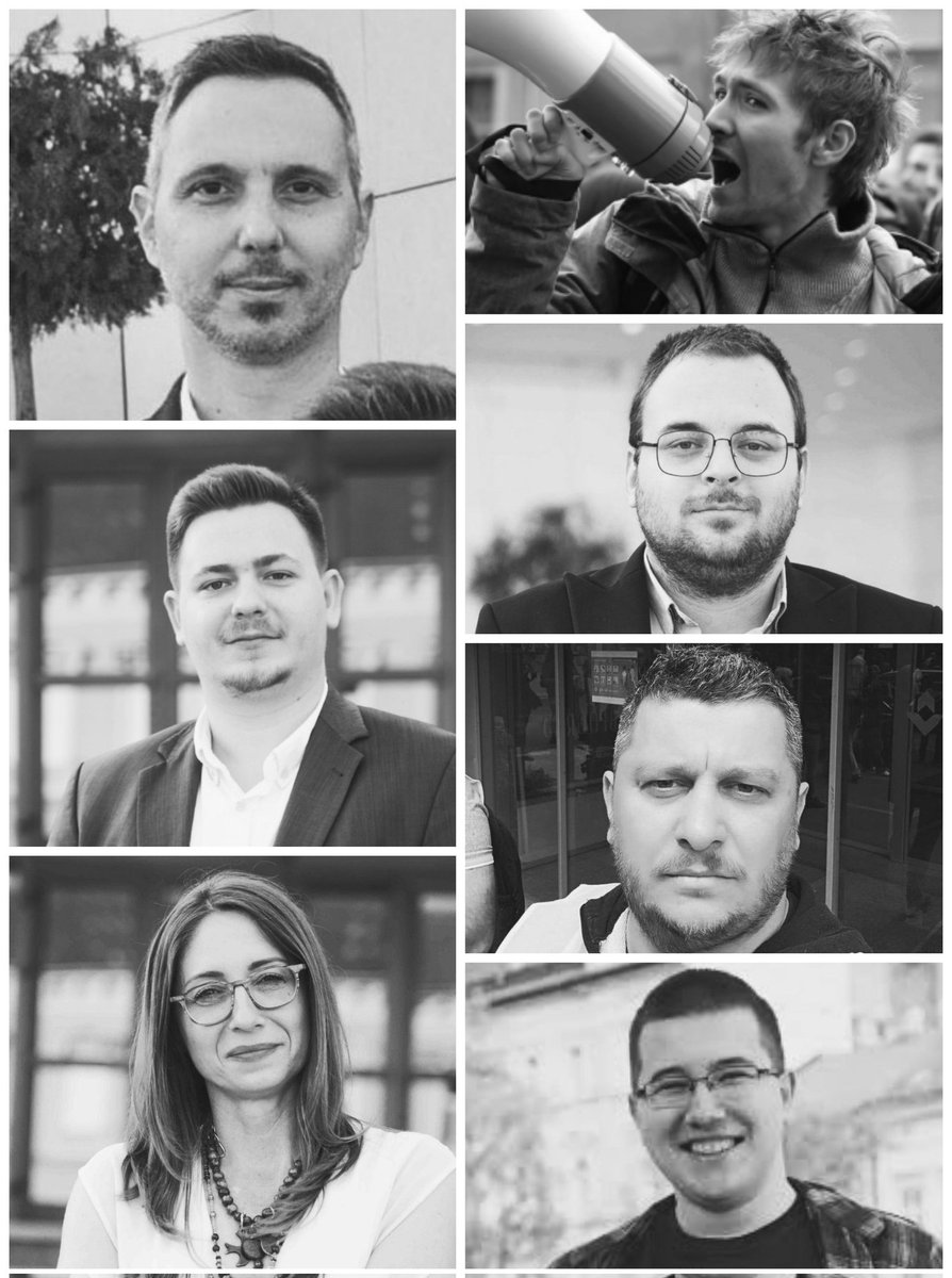 Walter030's tweet photo. Dok se kuckate jajima i mezite prasetinu u krugu porodice, setite se na trenutak da su neki ljudi i dalje politički zatvorenici u Srbiji.
Marija Vasić
Mladen Cvjetić
Srđan Đurić
Lado Jovović
Lazar Dinić
Davor Stefanović
Srđan Žunić