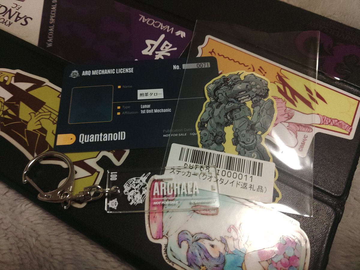 VRsencha's tweet photo. まだゲームは出来てないみたいだが新潟から返礼品は届いた。
#クオンタノイド https://t.co/J6wn4PXNRH