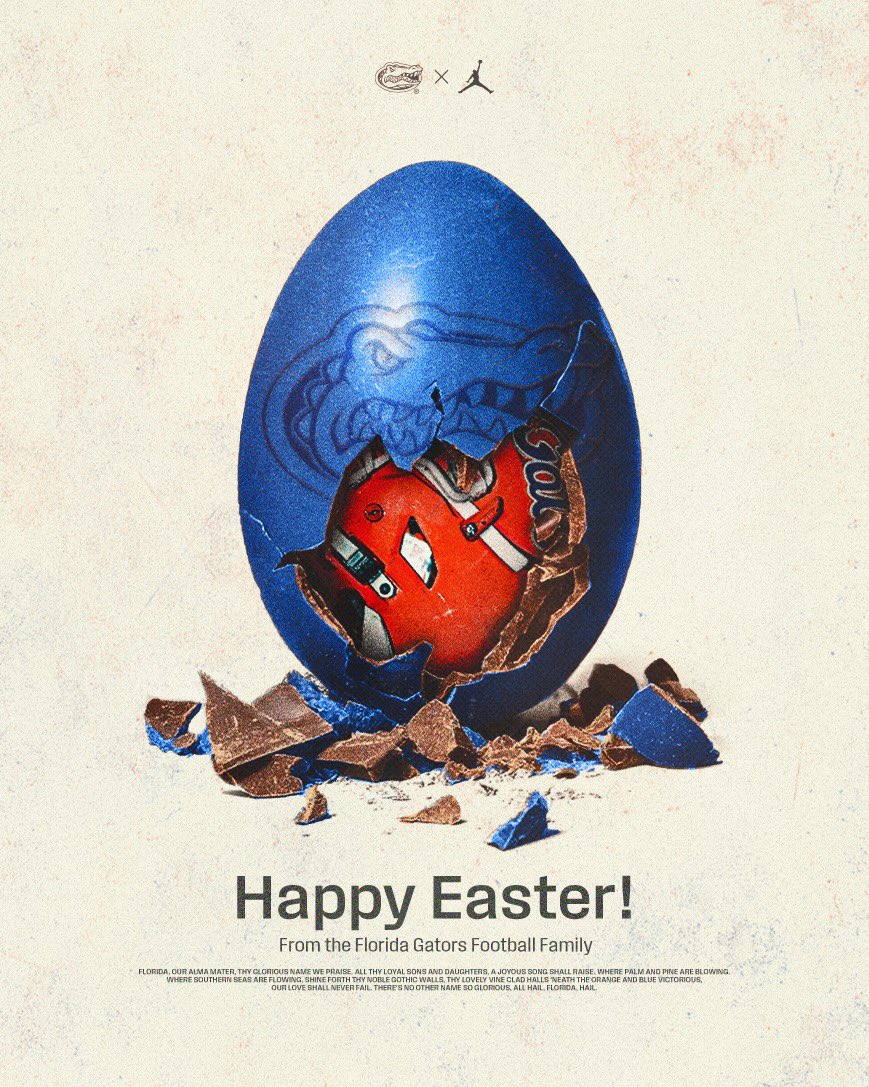 Happy Easter from the Gators football family!