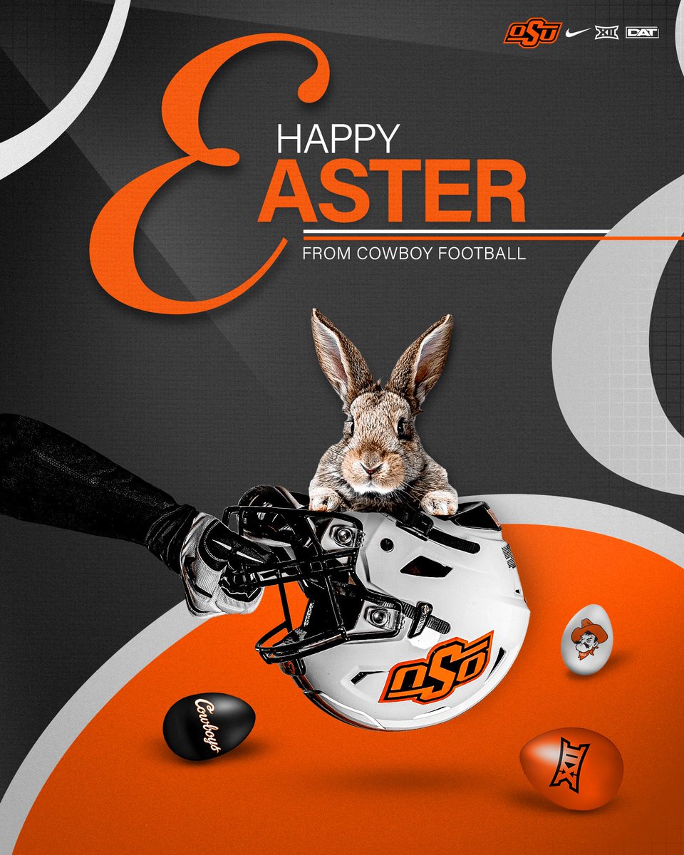 Happy Easter from the <a href="/CowboyFB/">OSU Cowboy Football</a> Family. #HeIsRisen