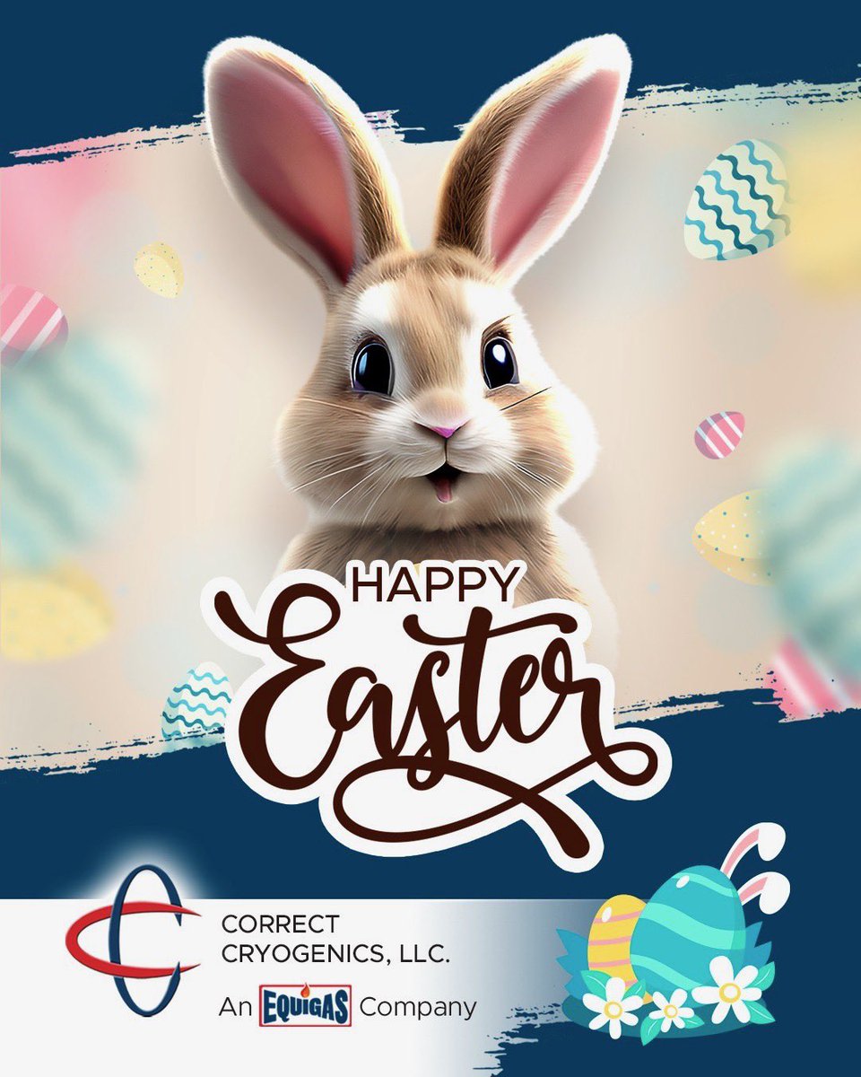 CorrectCryo's tweet photo. As we celebrate the Easter season, we are reminded of the power of renewal, hope, and new beginnings. This time of year encourages us to reflect on growth, both personally and professionally, &amp; to embrace the opportunities that lie ahead.

At Correct Cryo, we are very grateful! https://t.co/Bug4f4pJsq