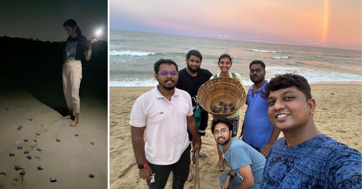 OMRcat's tweet photo. A big salute to them.
#StudentsSeaTurtleConservationNetwork #SSTCN
#Volunteers
Uniting for #Turtles in #Chennai
They sacrifice their nights to save #OliveRidleys
https://t.co/yqM6espWCD https://t.co/tiLF6a1e9u