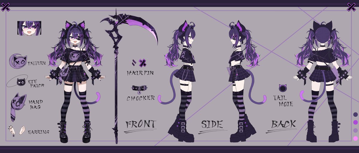 1_5 (@1_5_iro) on Twitter photo Handled the character design for VOGI’s new VTuber, <a href="/yamineko_eisya/">Yamineko Eisya 😈 やみねこ • エイシャ 【VOGI】</a>.
VOGIの新しいVTuber、yamineko_eisyaのキャラクターデザインを担当しました。 Handled the character design for VOGI’s new VTuber, <a href="/yamineko_eisya/">Yamineko Eisya 😈 やみねこ • エイシャ 【VOGI】</a>.
VOGIの新しいVTuber、yamineko_eisyaのキャラクターデザインを担当しました。