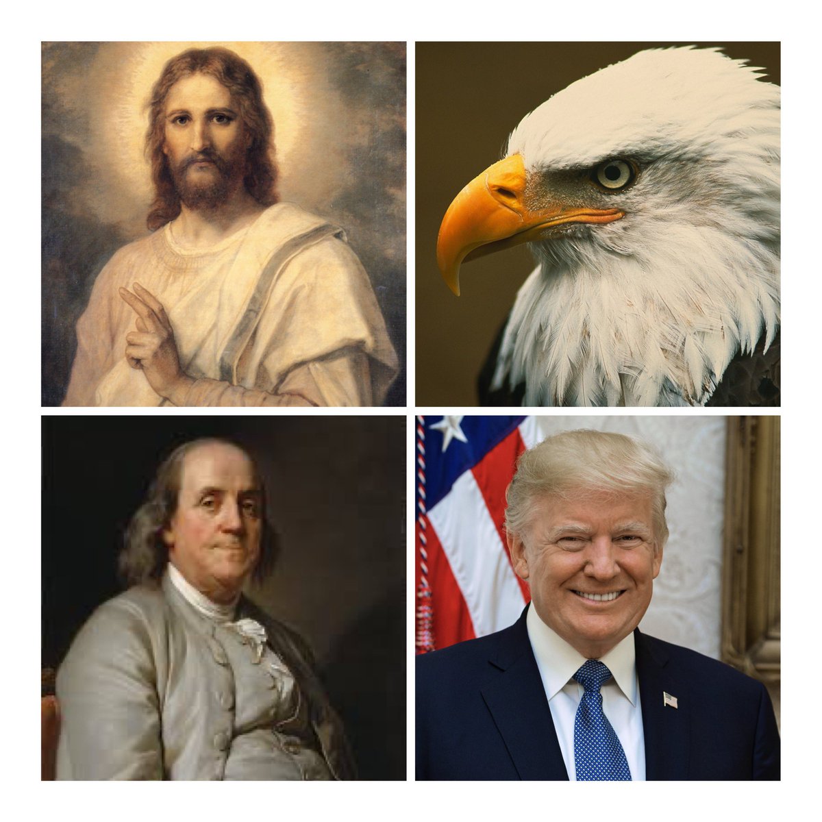 On this Easter Sunday, we honor 4 Bible-loving Christians who were all born in the United States of America 

He is risen indeed