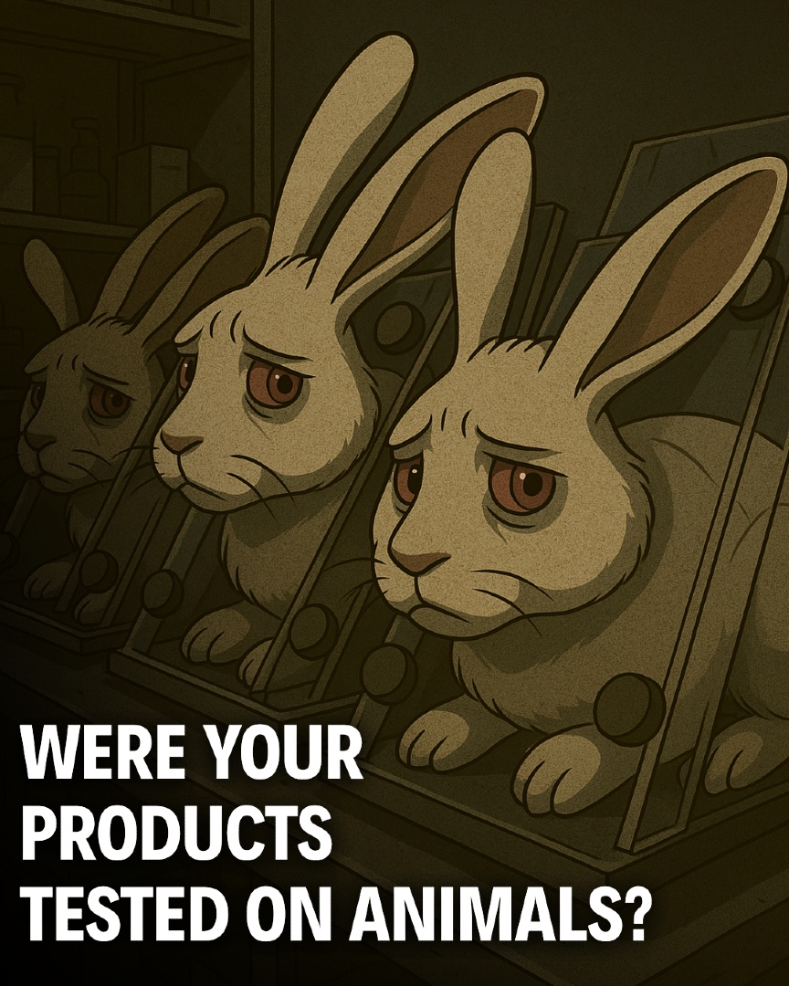 teamveganfta's tweet image. Every year, millions of animals suffer and die in painful tests - all for the sake of cosmetics. 💔

It&apos;s cruel. It&apos;s outdated. It&apos;s unnecessary. 🚫

👉 Pledge to go cruelty-free and vegan in your beauty routine today: drove.com/.2zoc 🐰

🎨: @teamveganfta

#animaltesting…