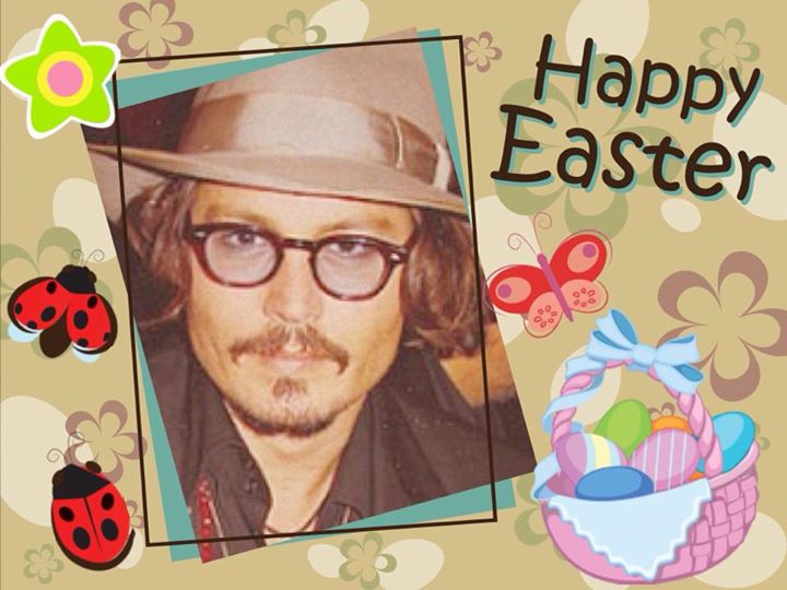 FrenchDeppheads's tweet photo. Joyeuses Pâques à vous chers Deppheads 😘 Ne mangez pas trop de chocolat ! 💗

- Aurore Deppfan83 🌸 https://t.co/9snNbOM7NG