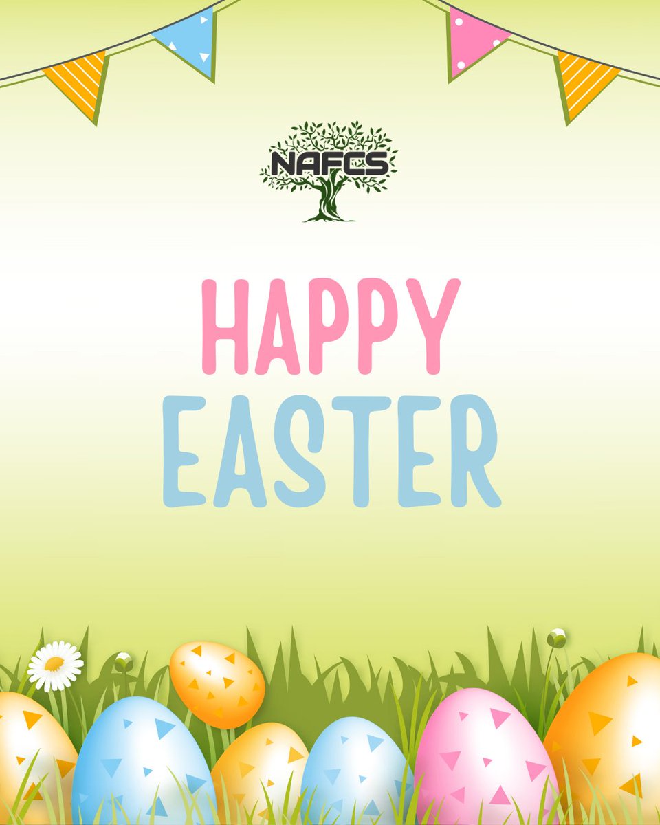 Happy Easter! We hope your day is filled with happiness, fresh air, and special moments with the ones you love. See you tomorrow! 

#NAFCSuccess