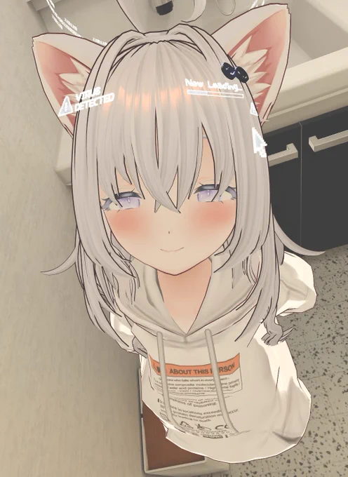 ぶいちゃの自あばたとオソロのパーカー