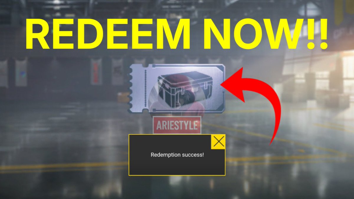 origaries's tweet image. Redeem Code: CTTRZBZCKF
🎁 3x Silver Crate Coupon

Only Garena CODM players can redeem.