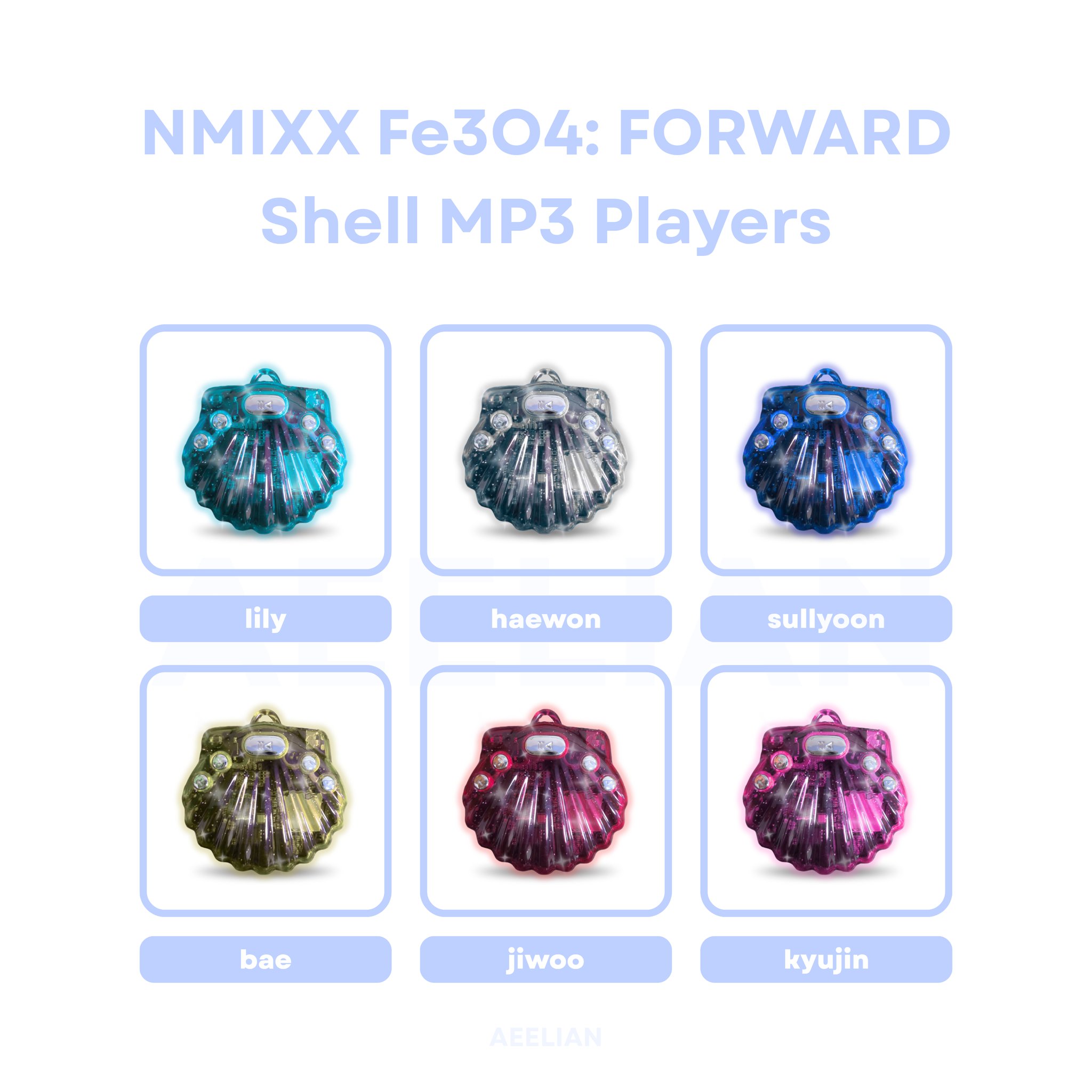 NMIXX Fe3O4 FORWARD shell ver mp3 リリー - メルカリ