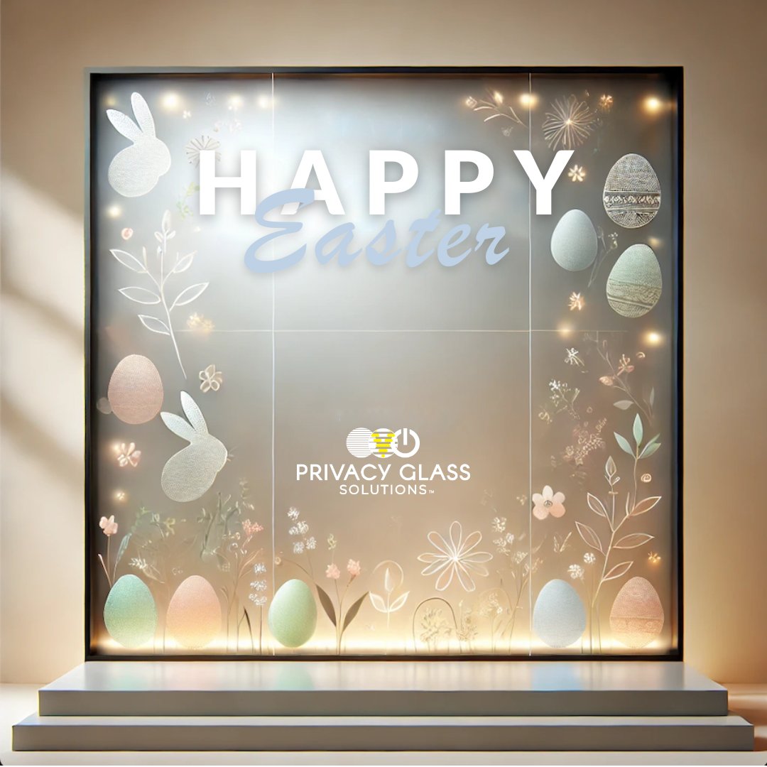 PrivacyGlassSo's tweet photo. Wishing you a joyful and peaceful Easter weekend—filled with clarity, comfort, and maybe a little chocolate.
#Easter #architecturalglasssolutions #privacyglass https://t.co/arUwp2YaF0