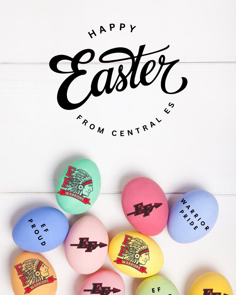 Central Elementary (EFSD) (@centralefsd) on Twitter photo Wishing a Happy Easter to all! #efproud #warriorpride Wishing a Happy Easter to all! #efproud #warriorpride