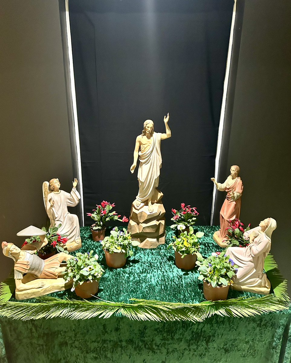 He is not here, he has risen as he said he would! 🥹😊 ALLELUIA!